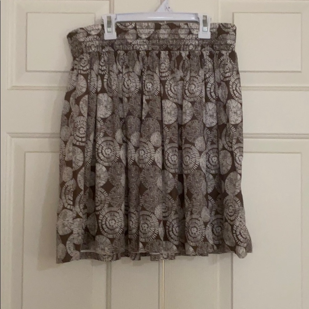 EUC banana skirt